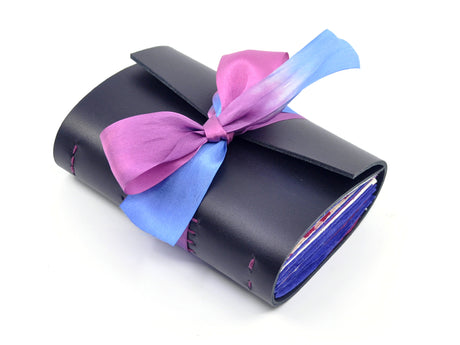Mini One of a Kind Leather Journal - Assorted Colors