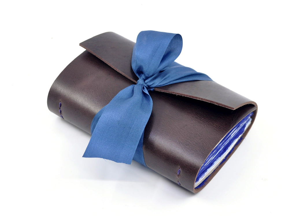 Mini One of a Kind Leather Journal - Assorted Colors