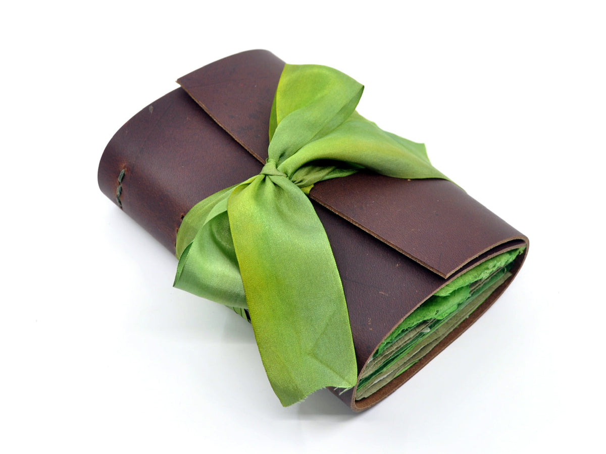 Mini One of a Kind Leather Journal - Assorted Colors