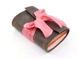 Mini One of a Kind Leather Journal - Assorted Colors