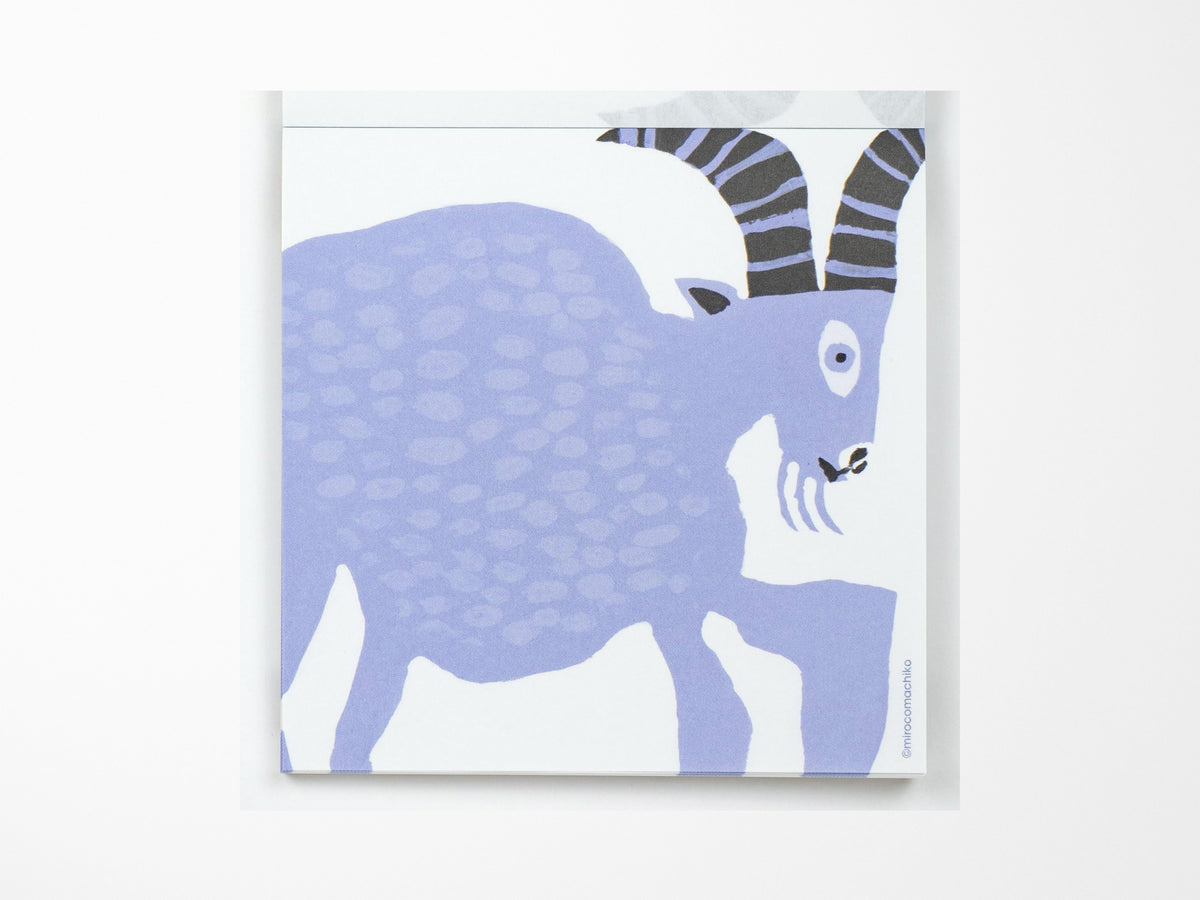 Miroco Machiko Square Memo Pad - Amami Oshima