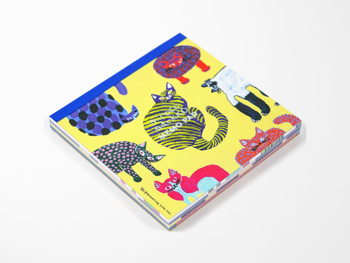 Miroco Machiko Square Memo Pad - Animal