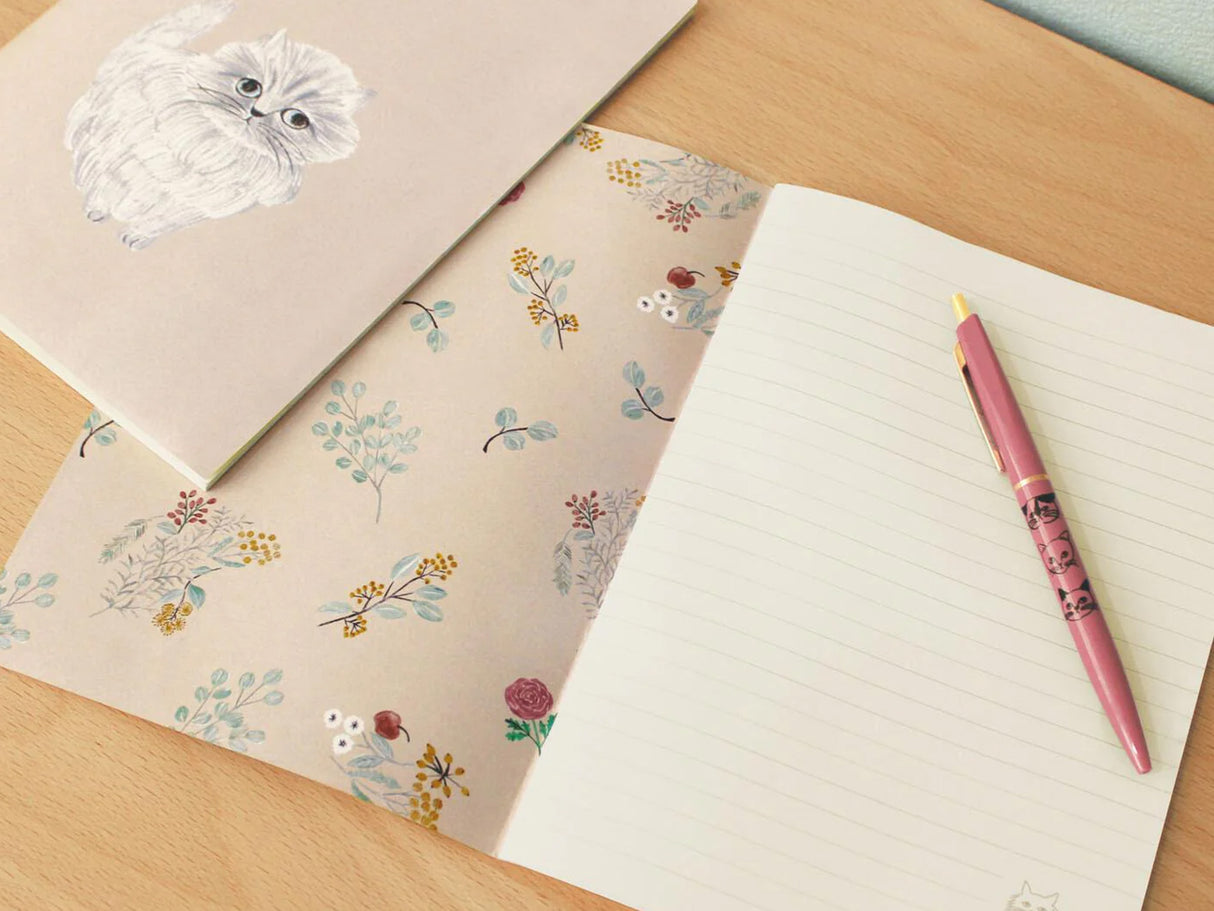 Miyuki Matsuo Cat Notebook - Amy