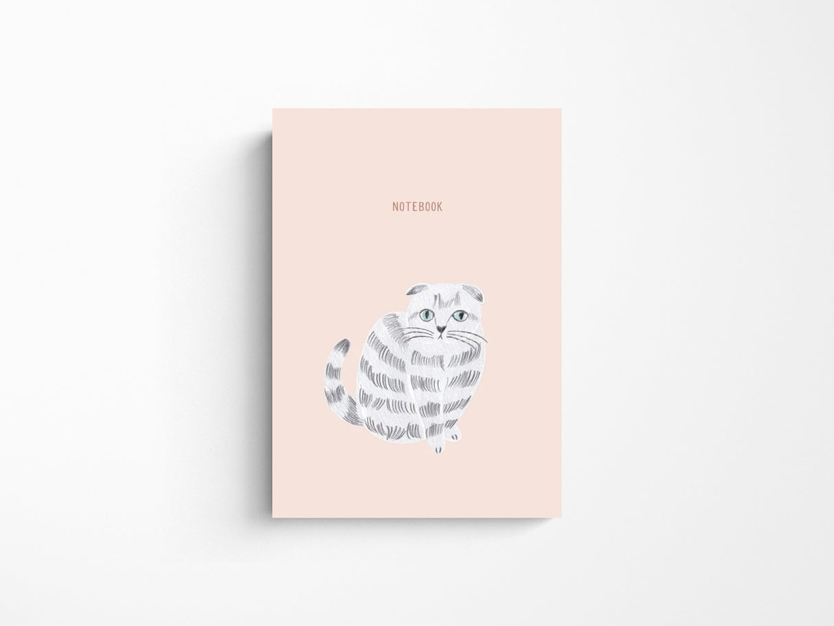 Miyuki Matsuo Cat Notebook - Amy