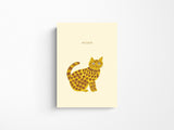 Miyuki Matsuo Cat Notebook - Rosette