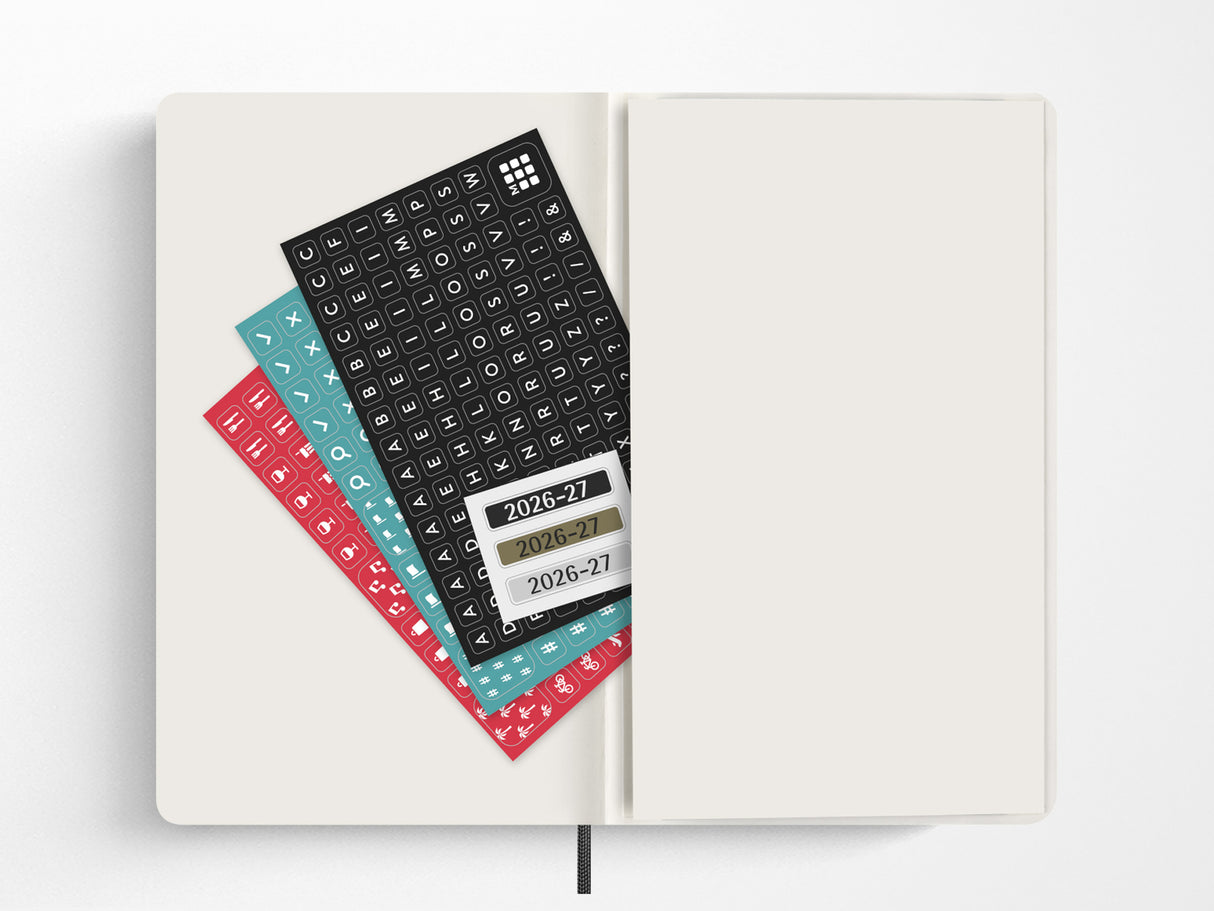 Moleskine 18 Month 2026-2027 Daily Planner - Black Soft Cover