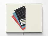 Moleskine 18 Month 2026-2027 Weekly Horizontal Planner - Black Hardcover