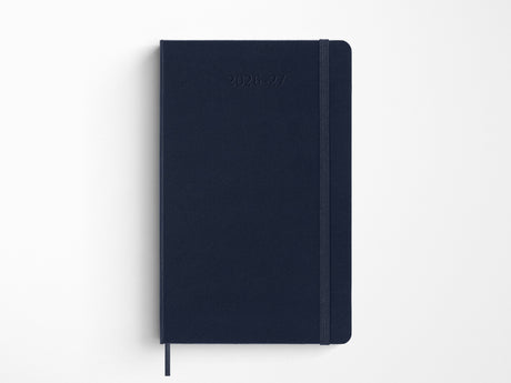 Moleskine 18 Month 2026-2027 Weekly Horizontal Planner - Black Hardcover