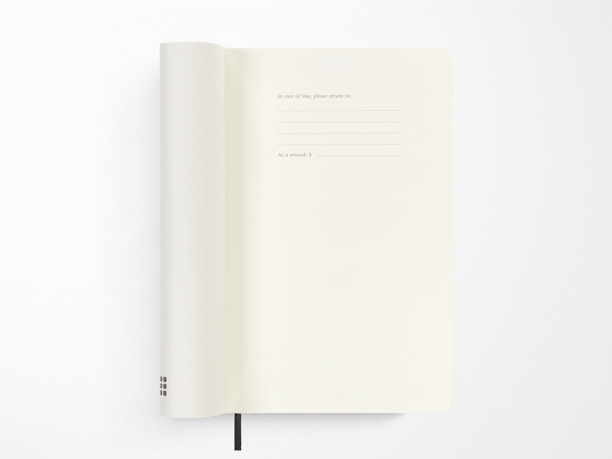 Moleskine 18 Month 2026-2027 Weekly Planner - Black Soft Cover