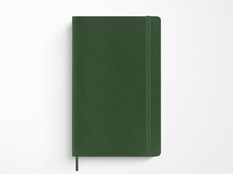 Moleskine 18 Month 2026-2027 Weekly Planner - Myrtle Green Soft Cover