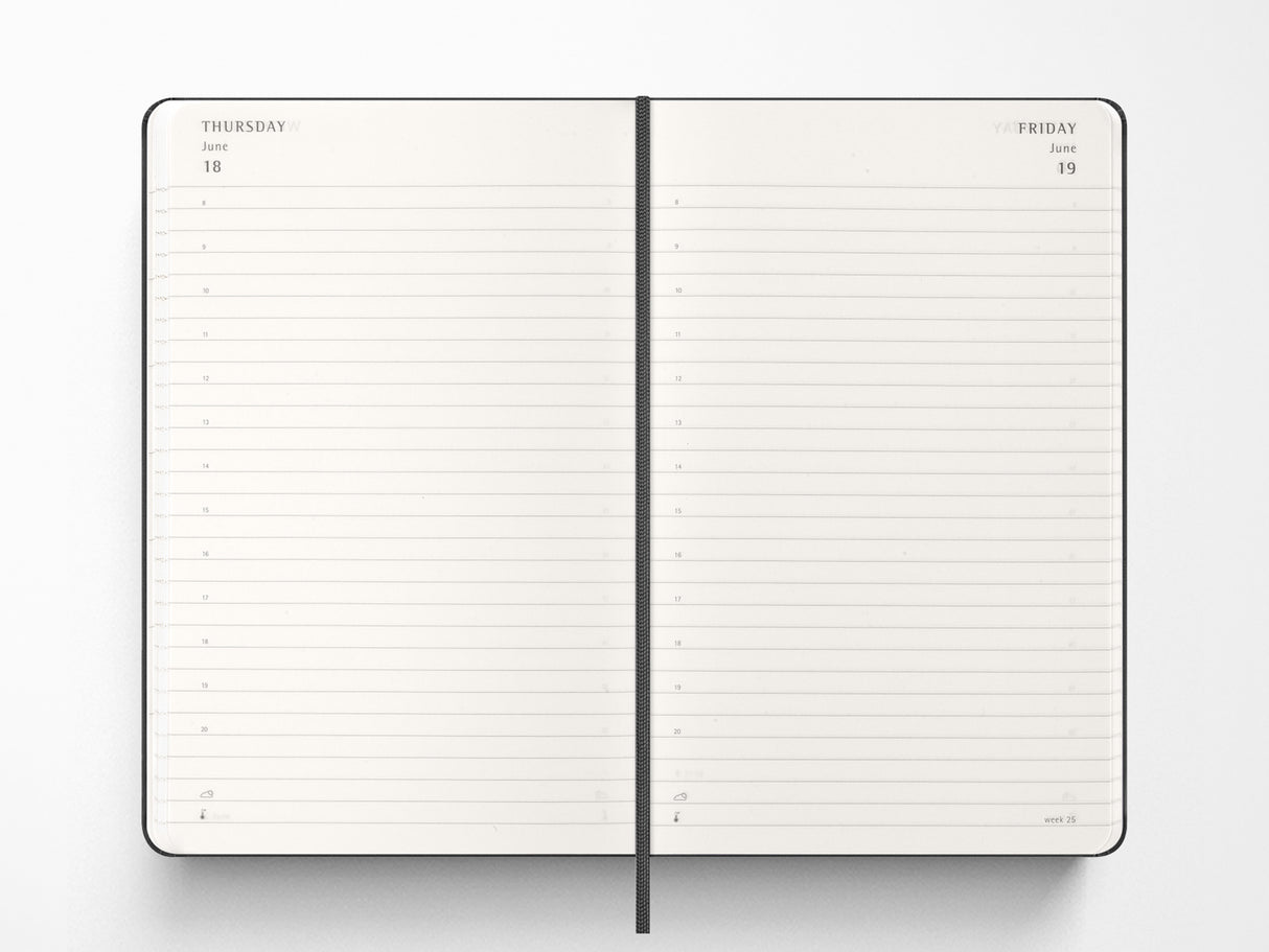 Moleskine 2027 Daily Planner - Black Soft Cover