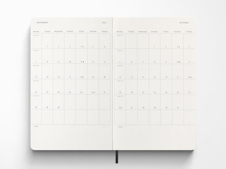 Moleskine 2027 Daily Planner - Black Soft Cover