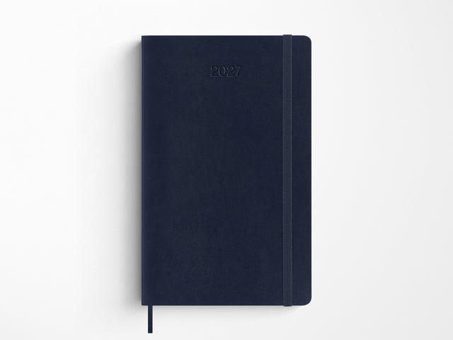 Moleskine 2027 Daily Planner - Sapphire Blue Soft Cover