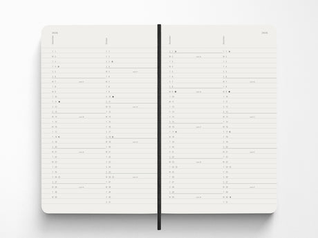 Moleskine 2027 Monthly Planner - Black Soft Cover