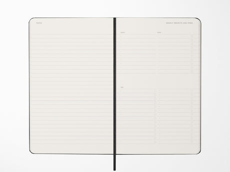 Moleskine 2027 Pro Weekly Vertical Planner - Black Hardcover