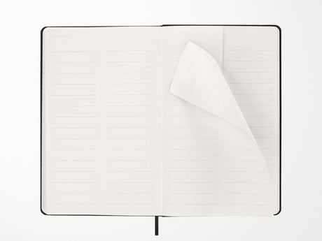 Moleskine 2027 Pro Weekly Vertical Planner - Black Hardcover