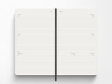 Moleskine 2027 Weekly Horizontal Planner - Black Soft Cover