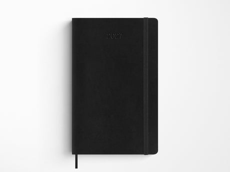Moleskine 2027 Weekly Horizontal Planner - Black Soft Cover