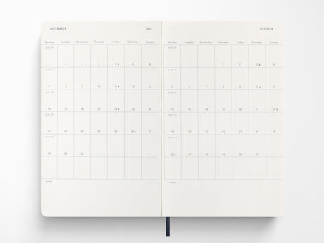 Moleskine 2027 Weekly Planner - Sapphire Blue Hardcover
