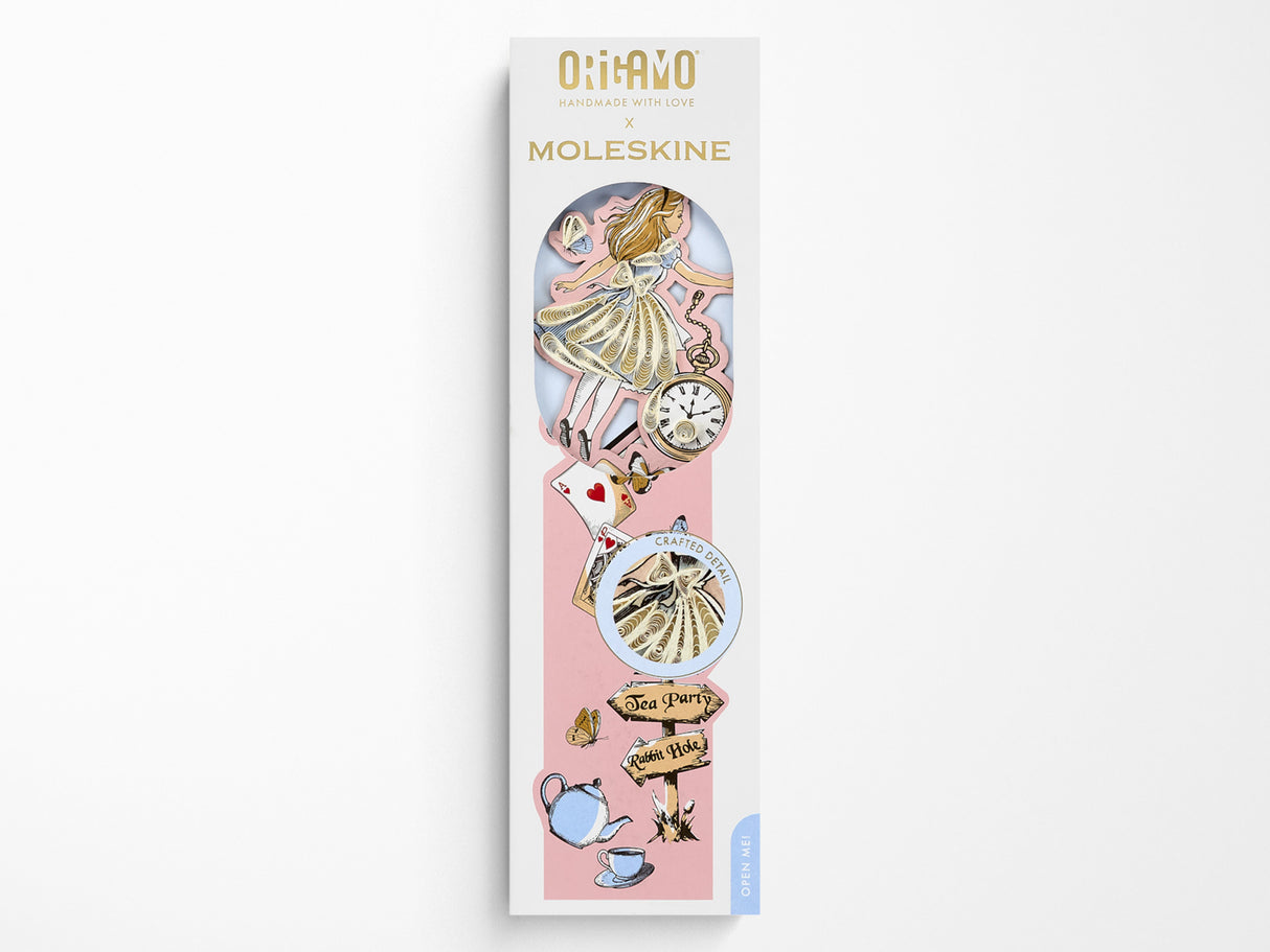 Moleskine Alice's Adventures in Wonderland Origamo Bookmark