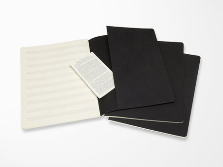 Moleskine Cahier Music Journal Set of 3