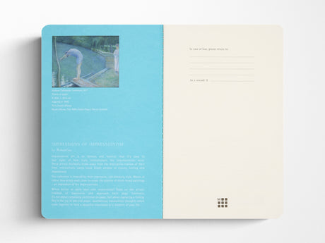 Moleskine Impressions of Impressionism Cahier Journals, Set of 2