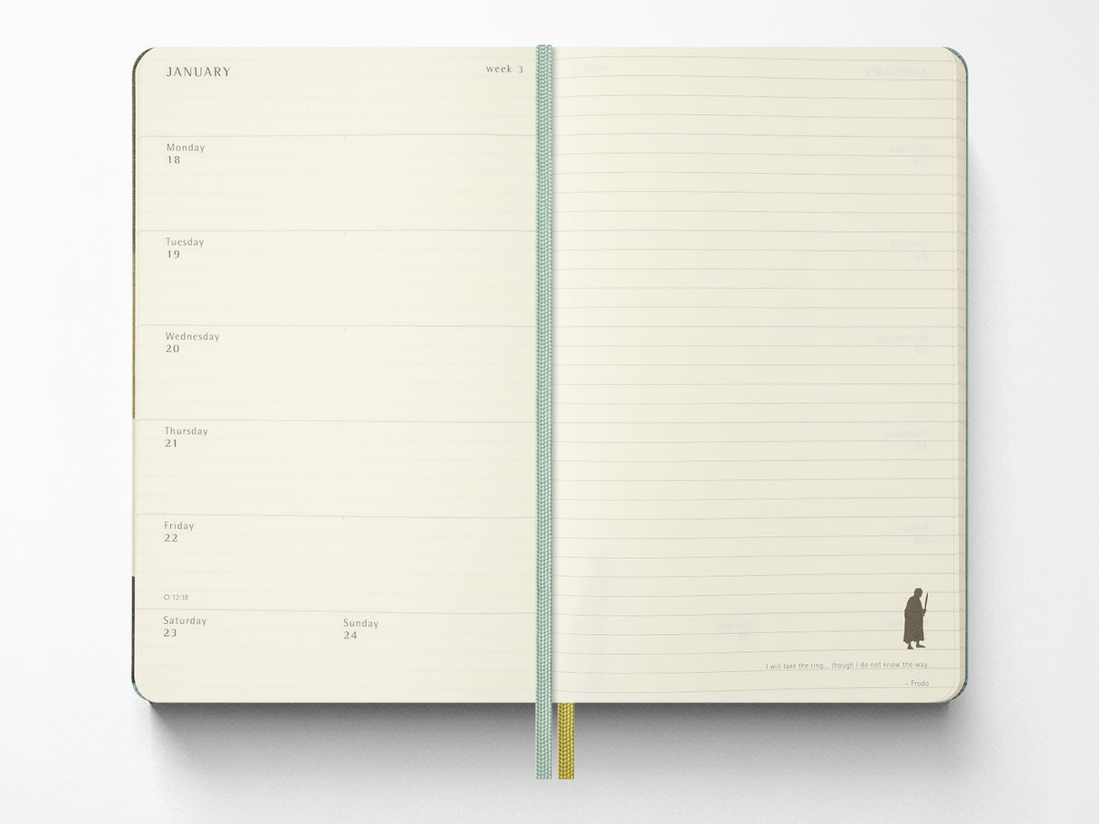 Moleskine Lord of the Rings 18 Month 2026-2027 Weekly Planner
