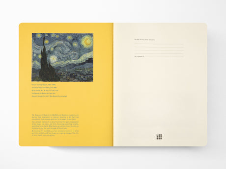 Moleskine MoMA Vincent van Gogh Cahier Journal X Large