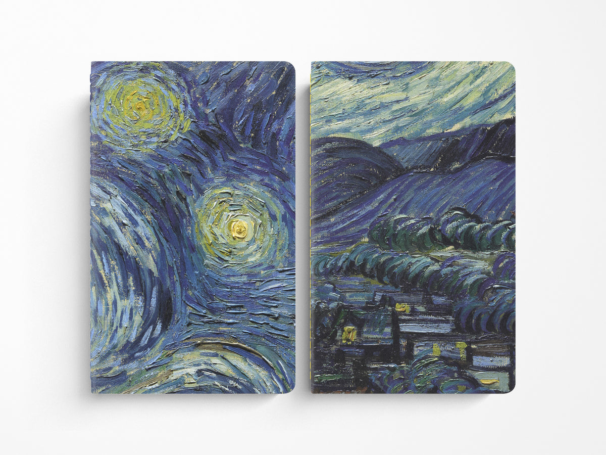 Moleskine MoMA Vincent van Gogh Cahier Journals Set of 2