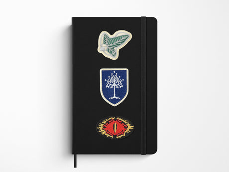 Moleskine and Lord of the Rings Patches - Set of Three