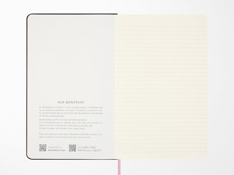 Moleskine x BLACKPINK Limited Edition Large Ruled Hardcover Notebook