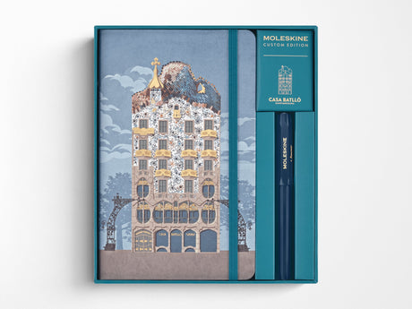 Moleskine x Casa Batlló Collector's Box With Notebook and Kaweco Pen