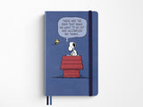 Moleskine x Peanuts Limited Edition Snoopy Large Blue Ruled Page Notebook