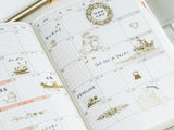 Moomin: Foil-Stamped Clear Stickers - Adventure Log