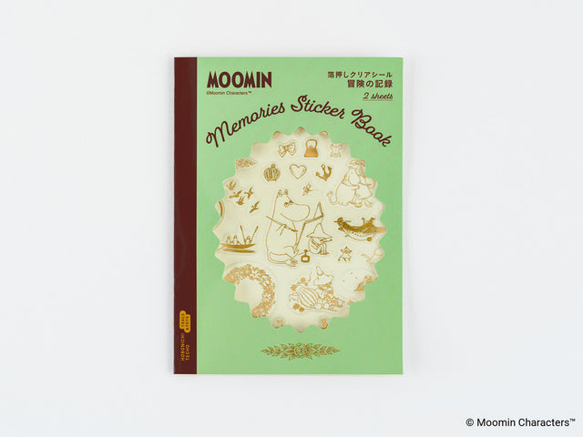 Moomin: Foil-Stamped Clear Stickers - Adventure Log