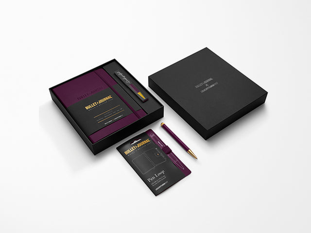 NEW! Leuchtturm 1917 Bullet Journal Gift Set - Purple26