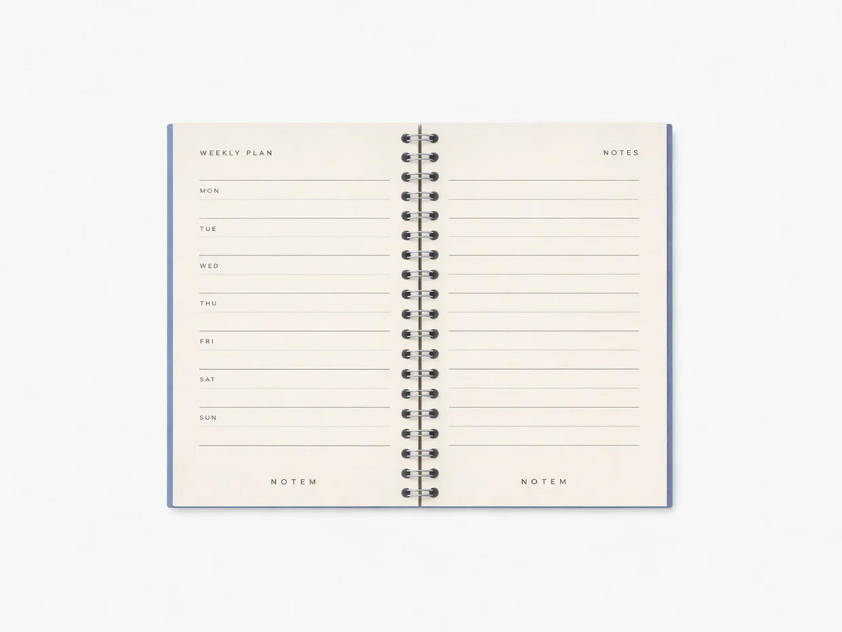 NEW! Notem LUCA Weekly Planner - Plum Check