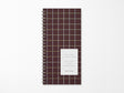 NEW! Notem LUCA Weekly Planner - Plum Check