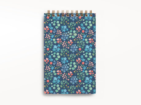 Navy Meadow Floral Task Pad Checklist – Limited Edition
