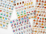 New Retro Sticker Sheet - Animals