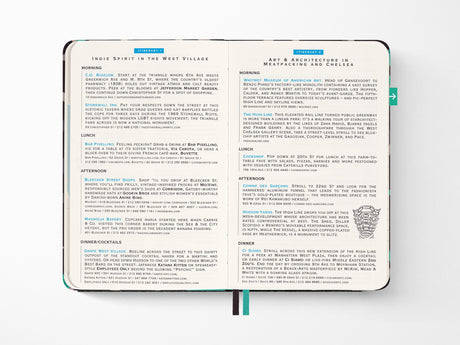 New York Travel Guide LUXE x Moleskine
