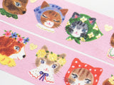 Niko Niko Flower Crown Gold Foil Washi Tape