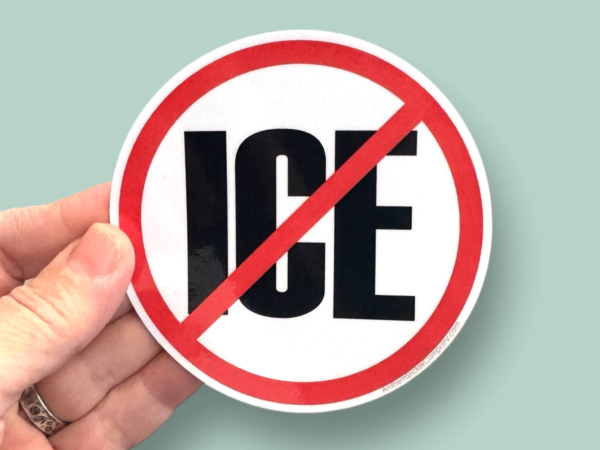 No Ice Vinyl Sticker