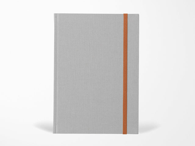 Notem BEA Notebook with Elastic Band - Light Grey