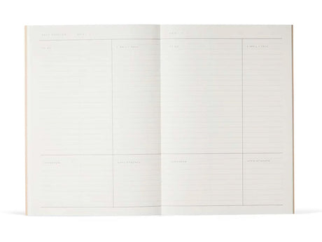 Notem MILO Weekly Work Journal - Green & Rose