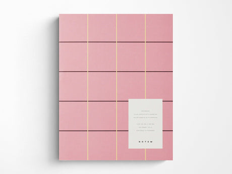 Notem UMA Journal - Large Rose Check