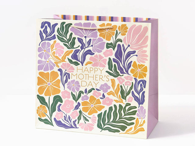 Nouveau Floral Mother's Day Gift Bag