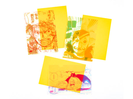 ONE PIECE magazine: Hobonichi Clear Folder Set of 3 for A6 Size