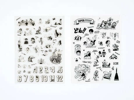 October ONE PIECE magazine Sticker Set - Daily / SUPER!!!