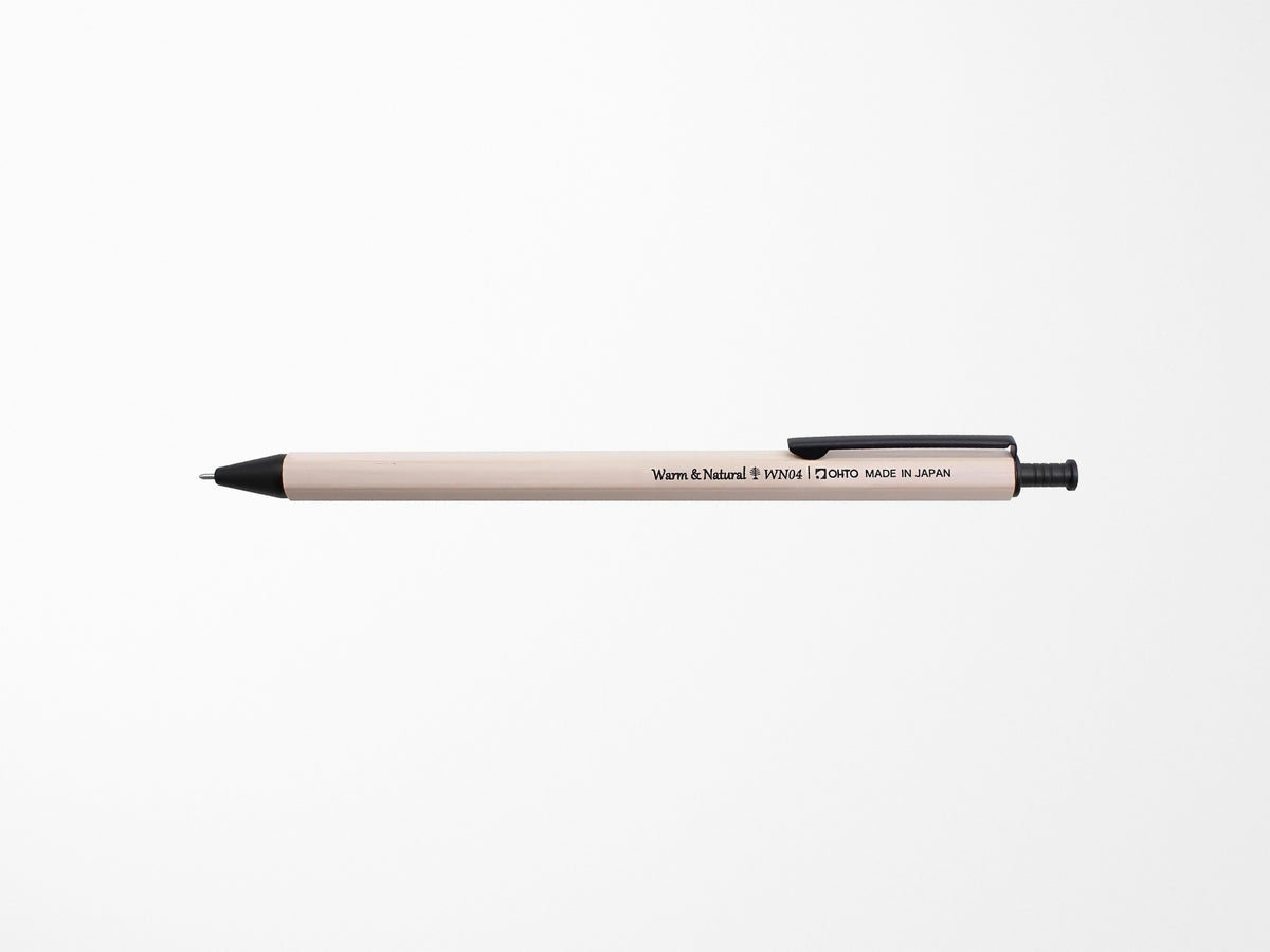 Ohto Wooden Gel Pen 0.4